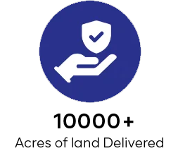 acres land deliverd